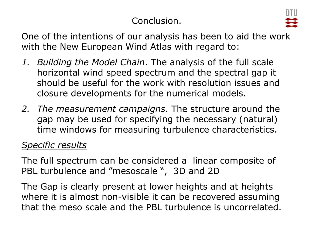 conclusion