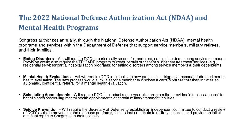 the 2022 national defense authorization act ndaa