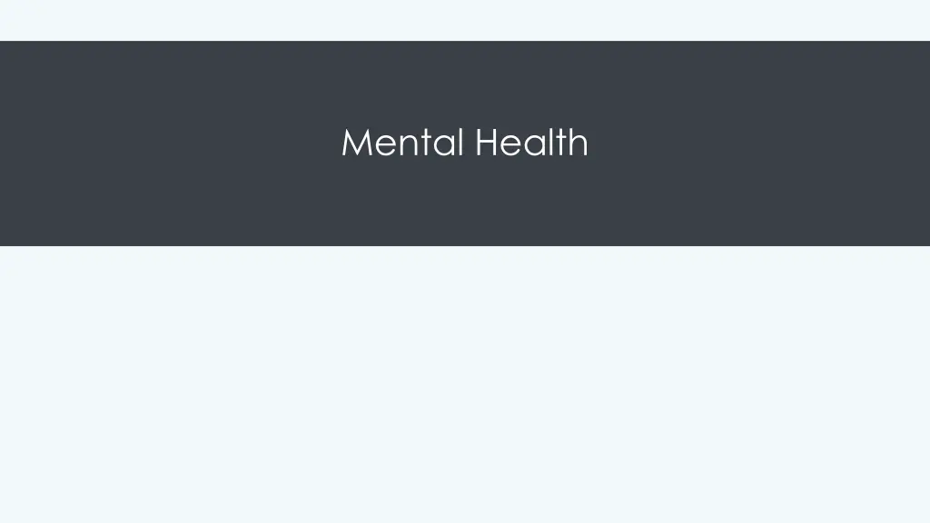 mental health