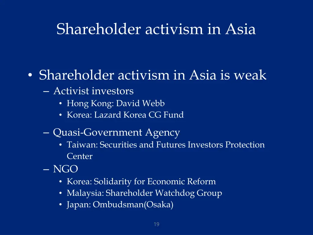 shareholder activism in asia 1