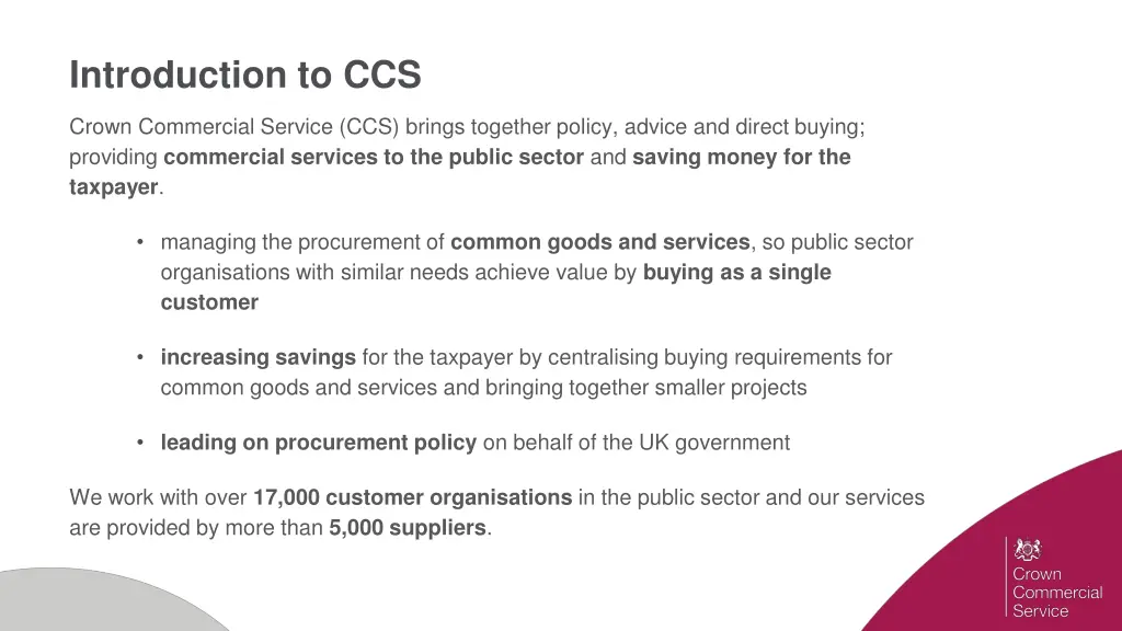 introduction to ccs 1