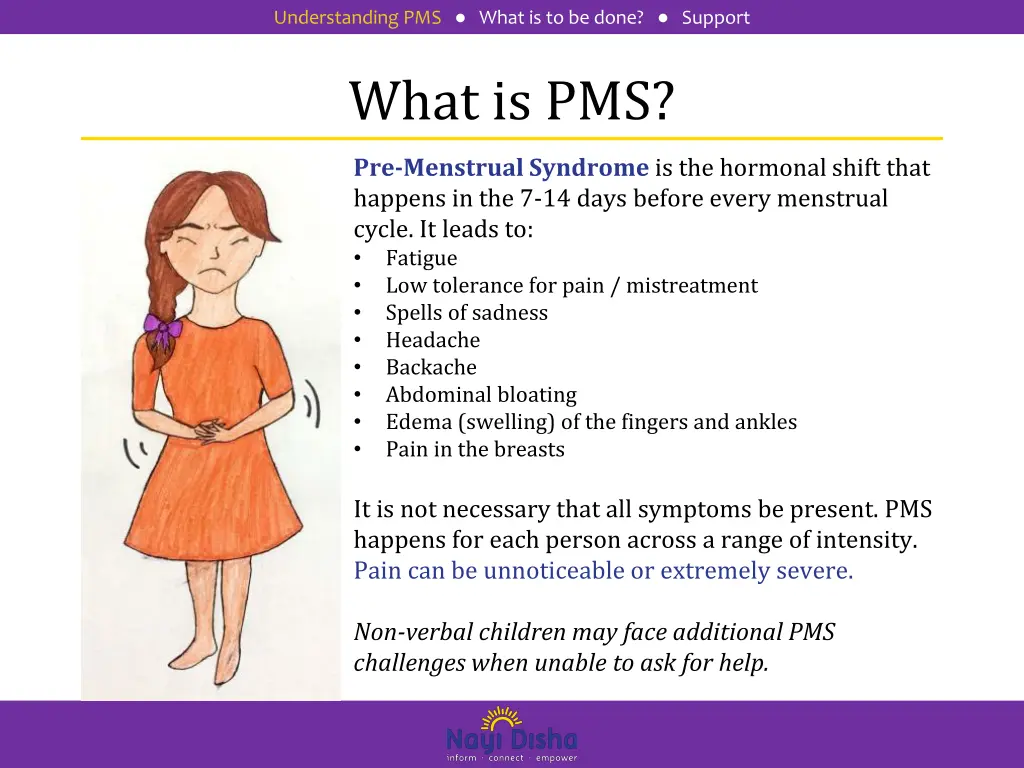 understanding pms what is to be done support 2