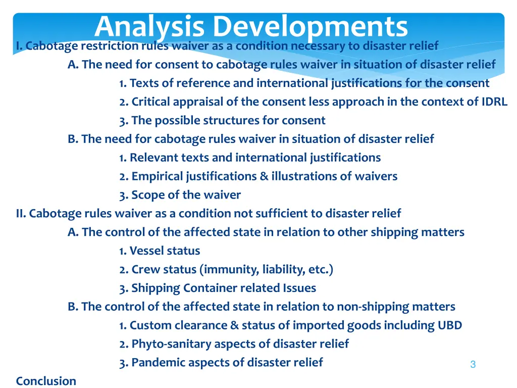 analysis developments i cabotage restriction