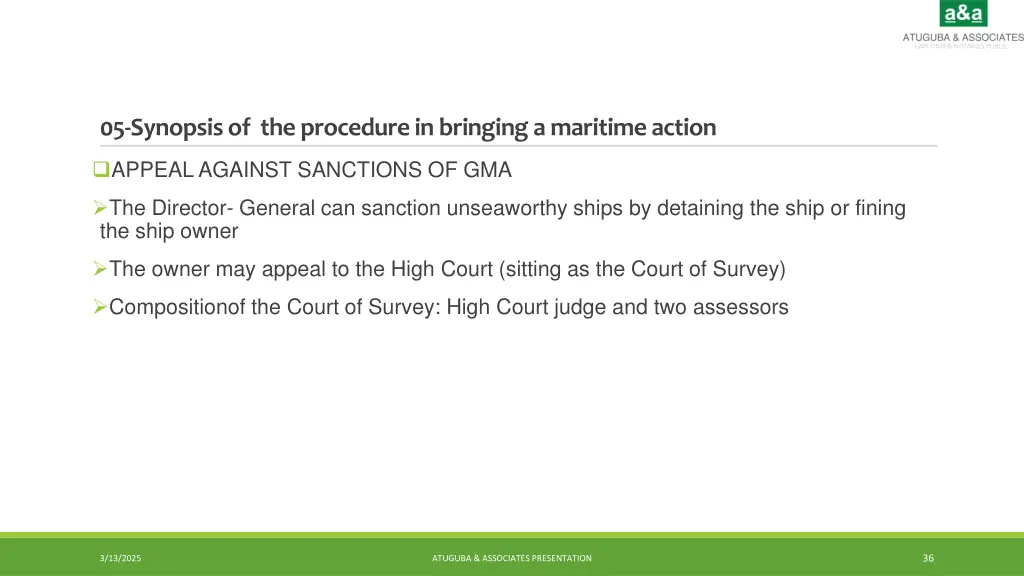 05 synopsis of the procedure in bringing 3