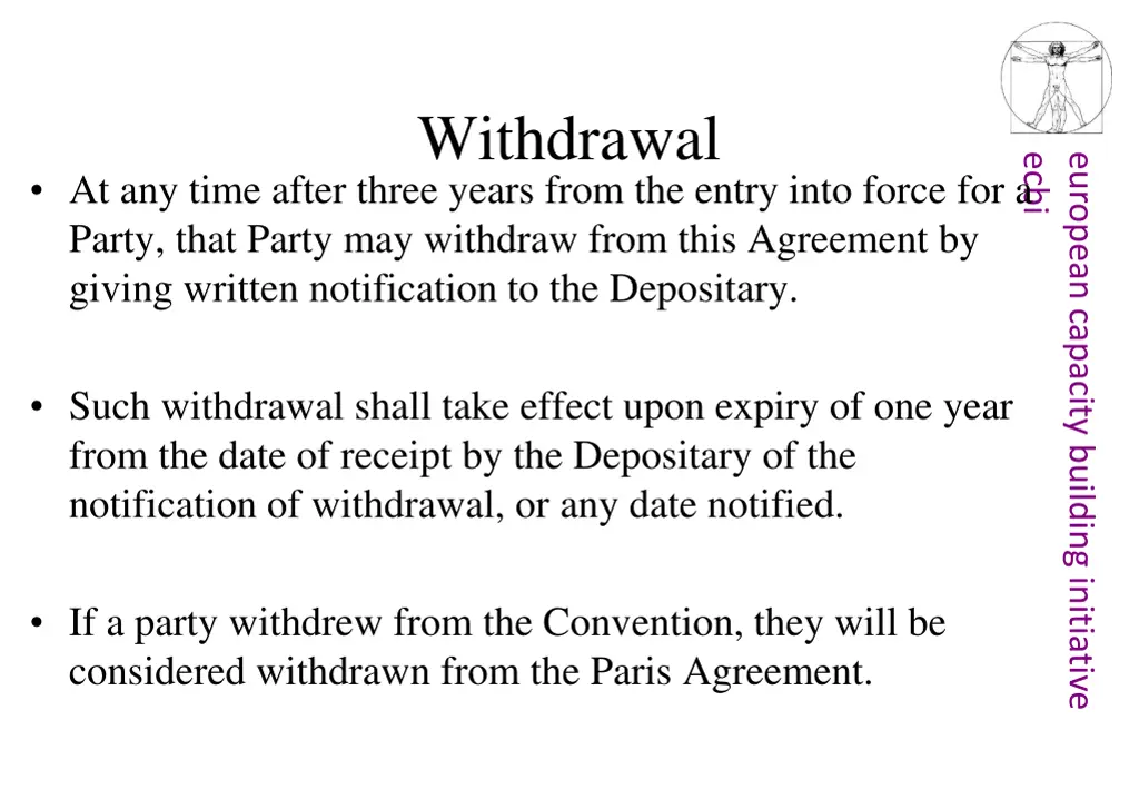 withdrawal