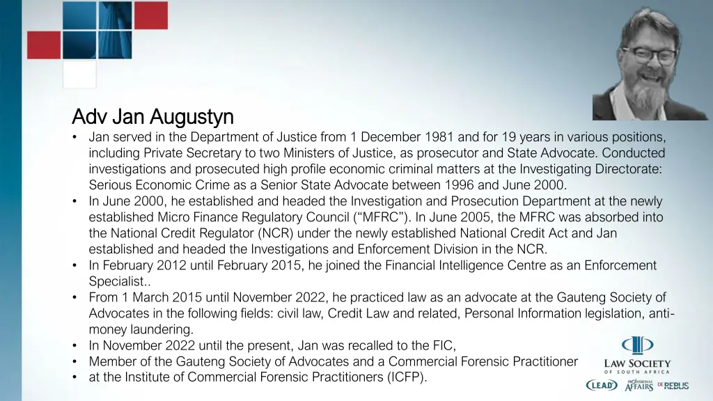 adv adv jan jan served in the department