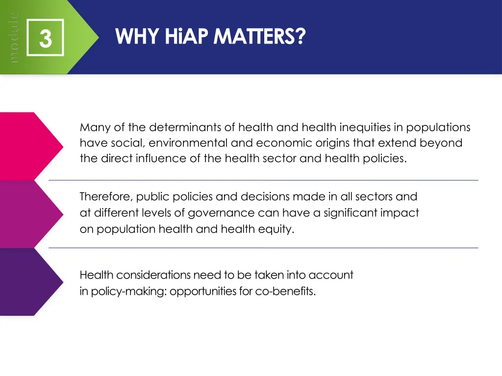 why hiap matters