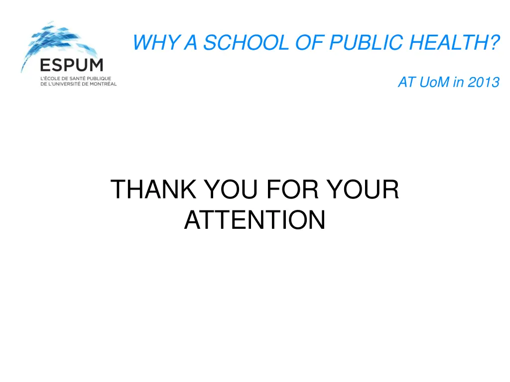 why a school of public health 8
