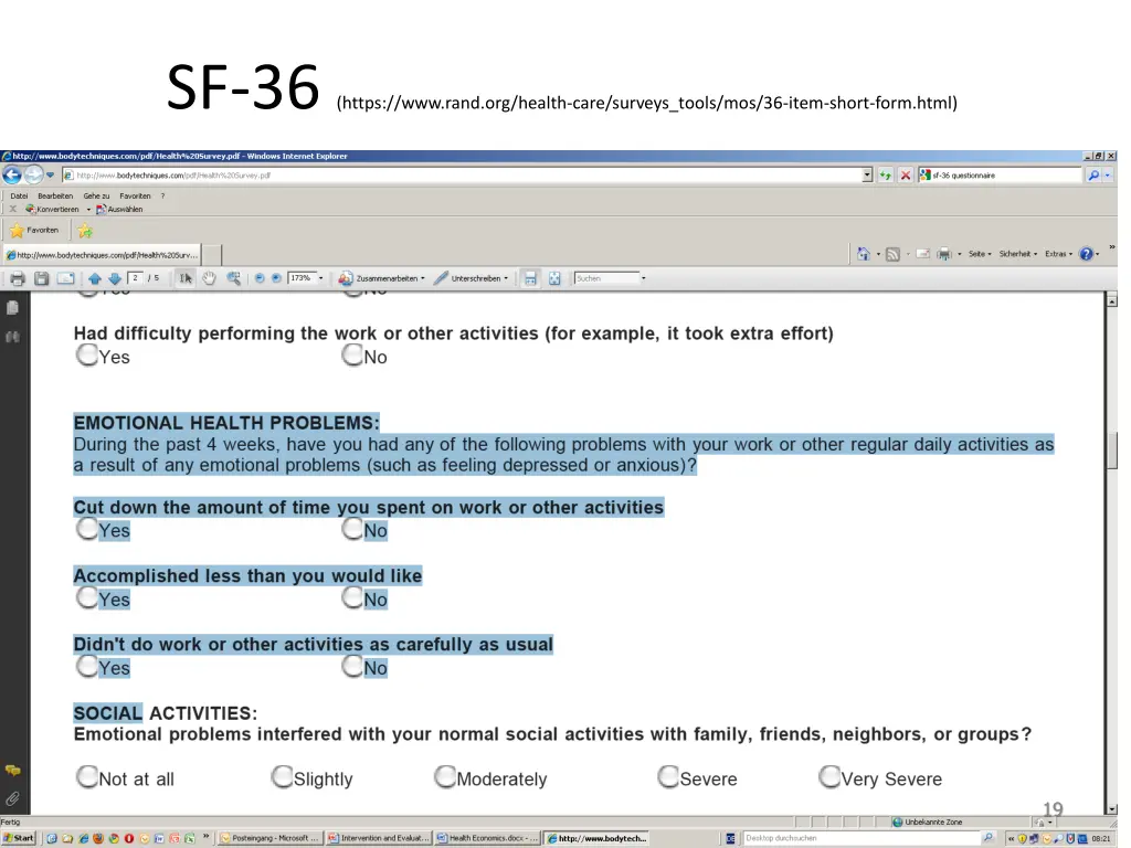 sf 36 https www rand org health care surveys