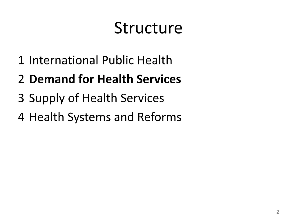 structure