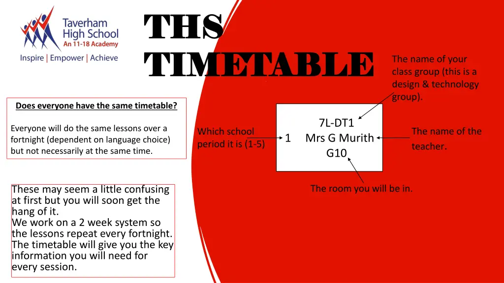 ths ths timetable timetable 1
