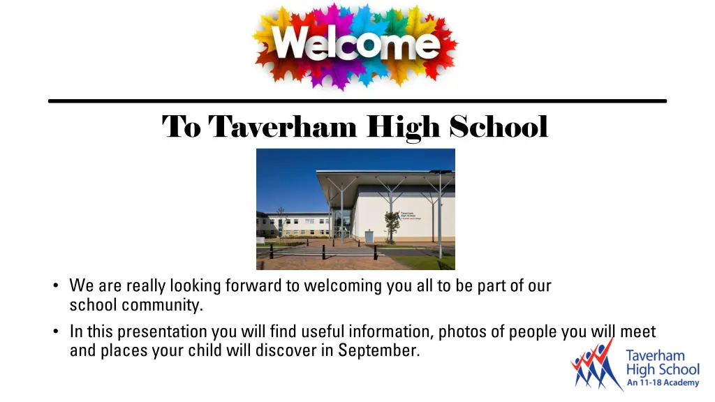 to taverham high school