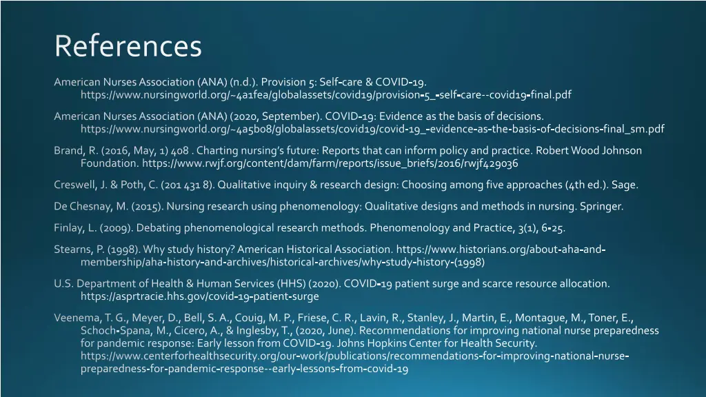 references