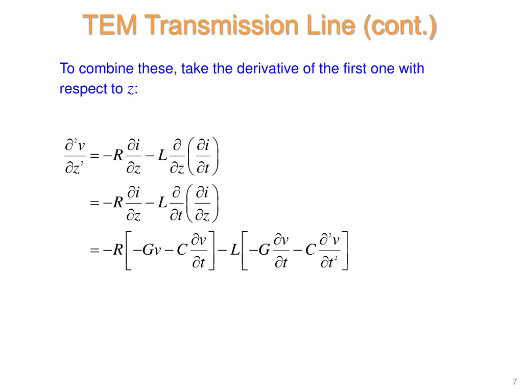 tem transmission line cont 1