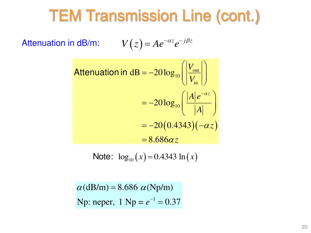 tem transmission line cont 8