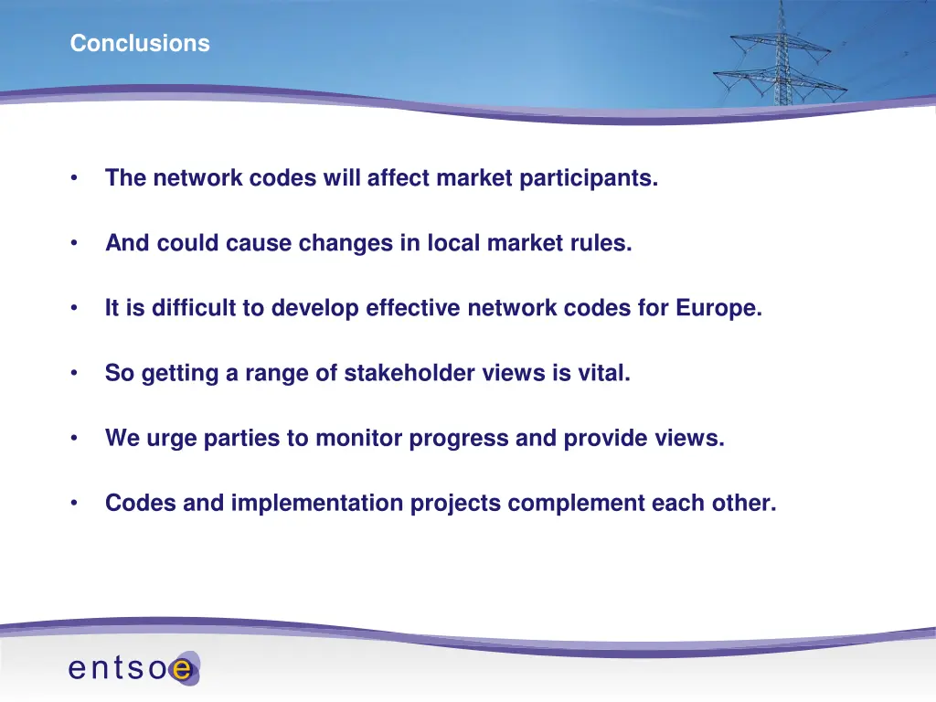 conclusions