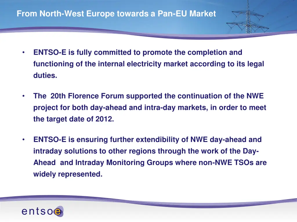 from north west europe towards a pan eu market