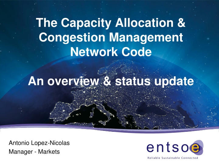 the capacity allocation congestion management