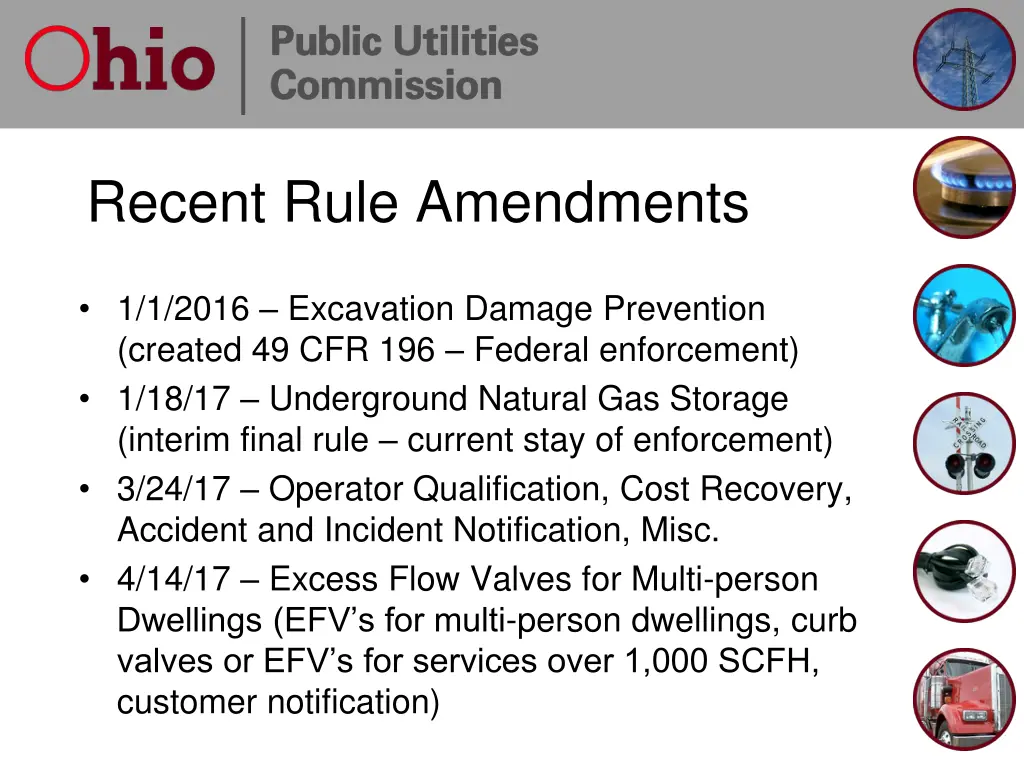 recent rule amendments