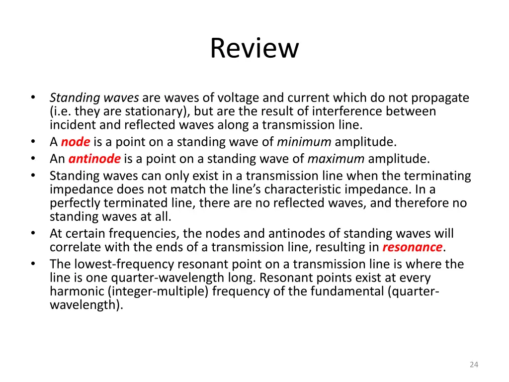 review
