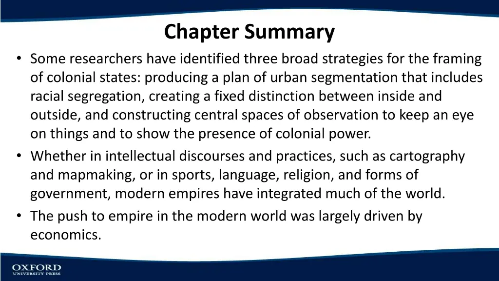 chapter summary 1