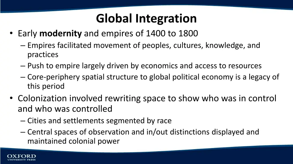 global integration