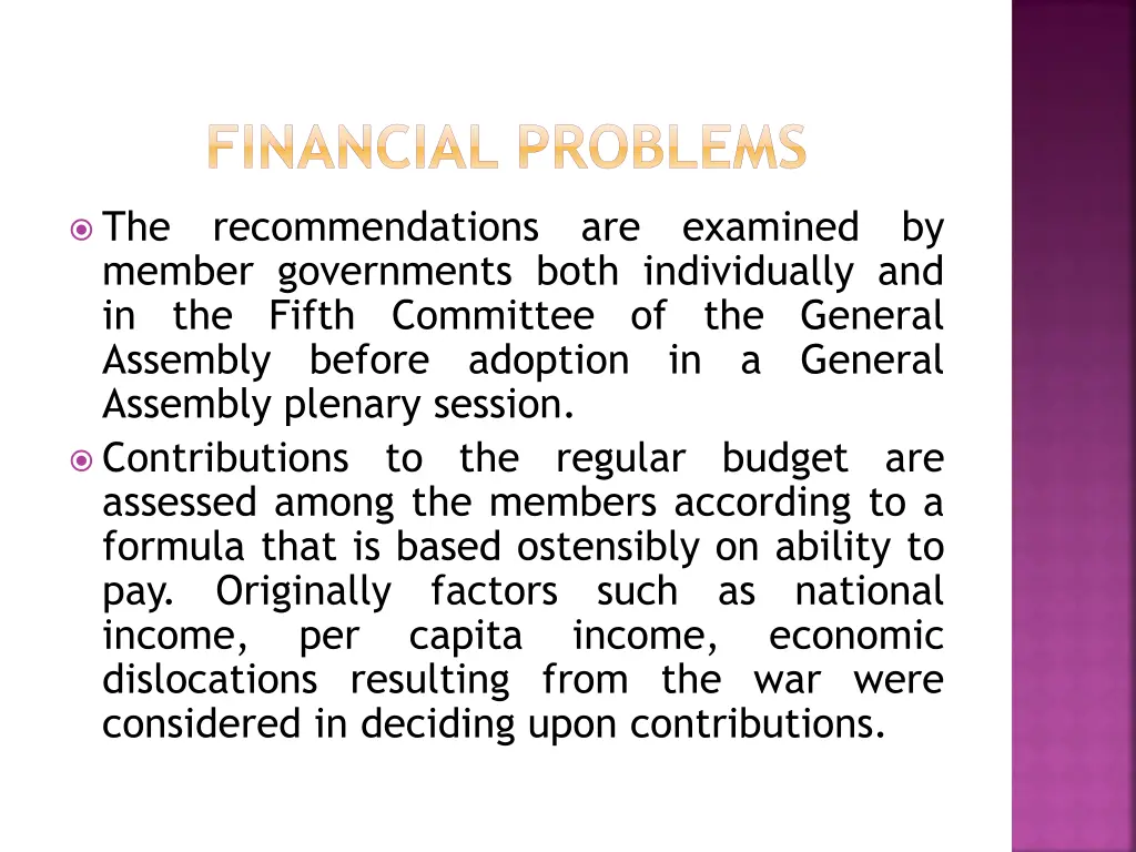 financial problems 1