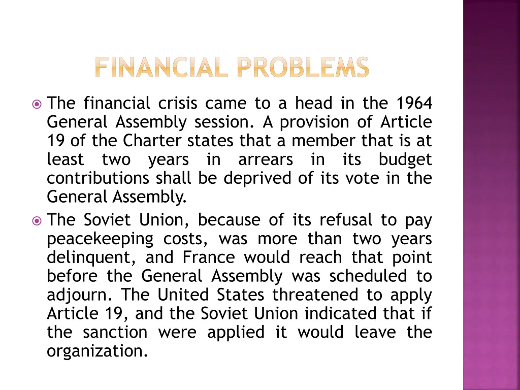 financial problems 10