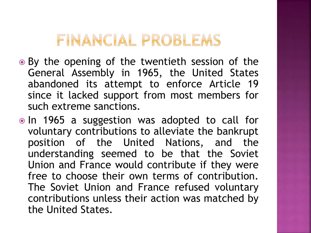financial problems 12