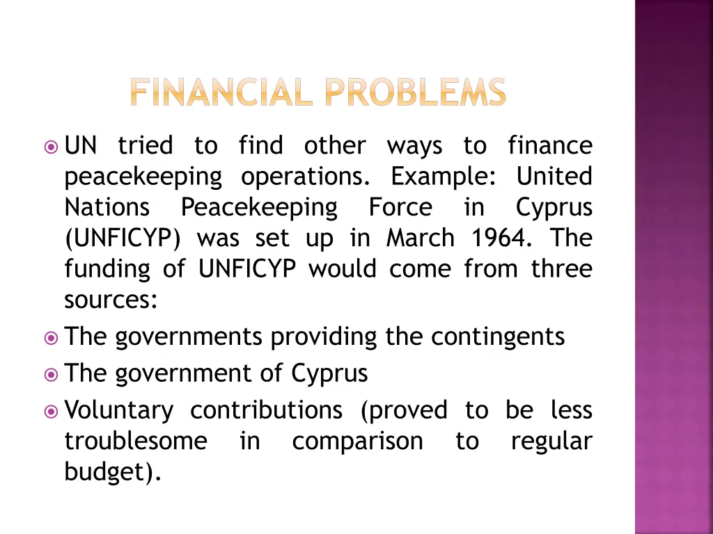financial problems 13