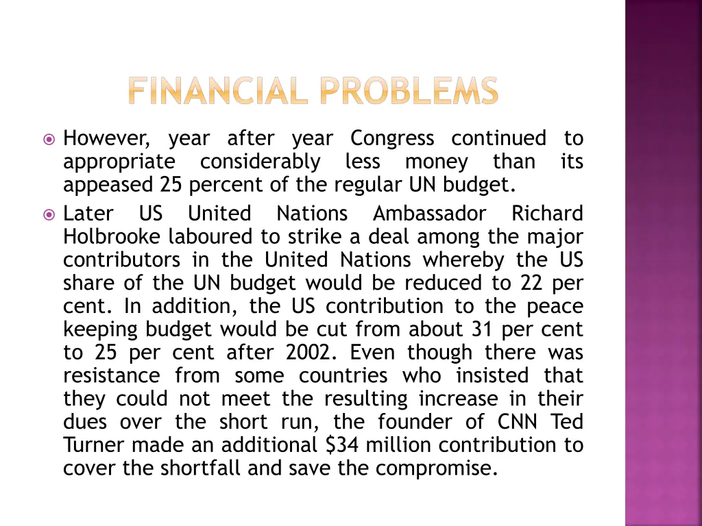 financial problems 16