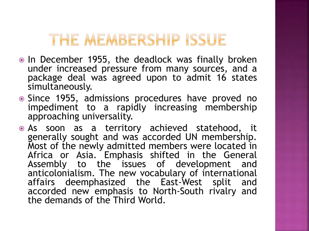 the membership issue 5
