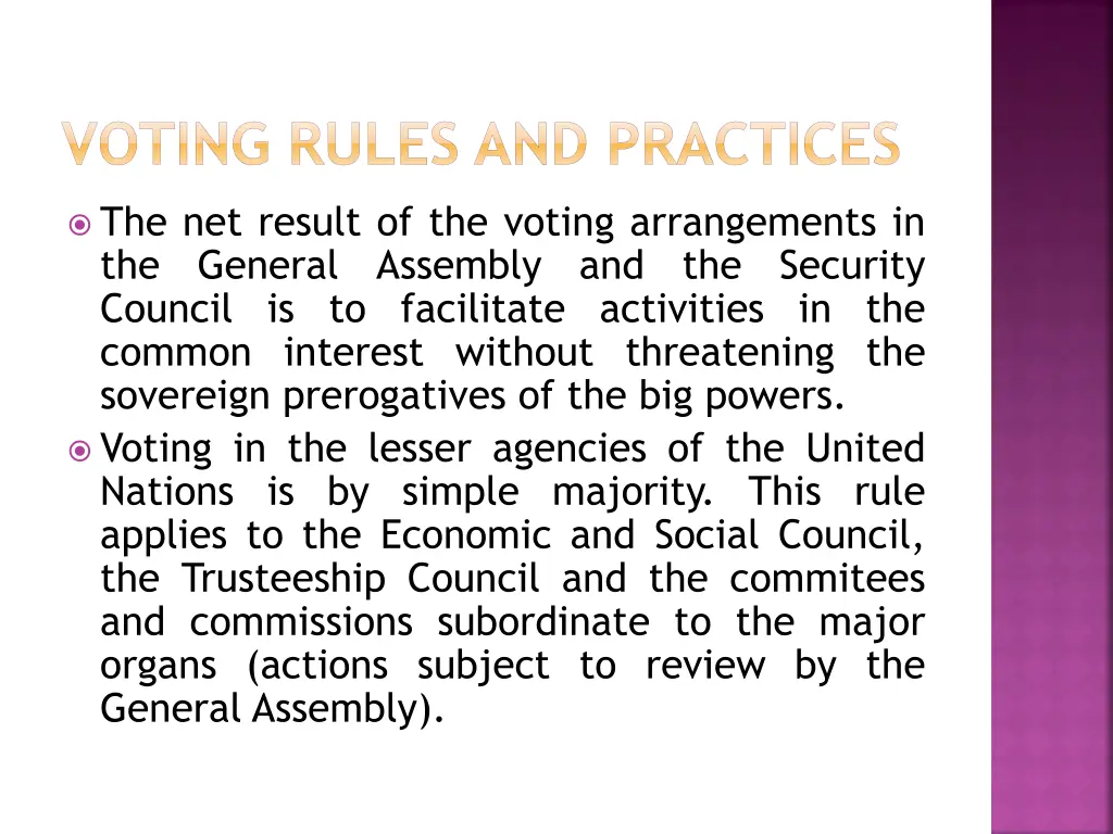 voting rules and practices 5