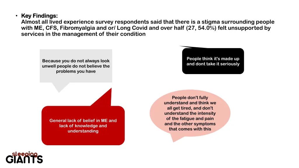 key findings key findings almost all lived