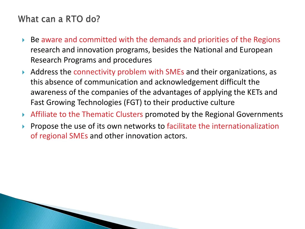 be aware and committed with the demands 3