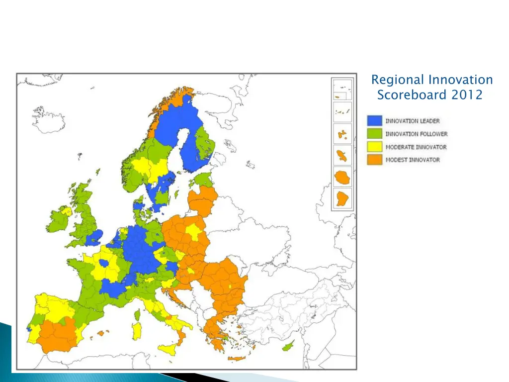 regional innovation scoreboard 2012