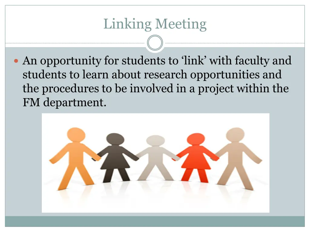 linking meeting
