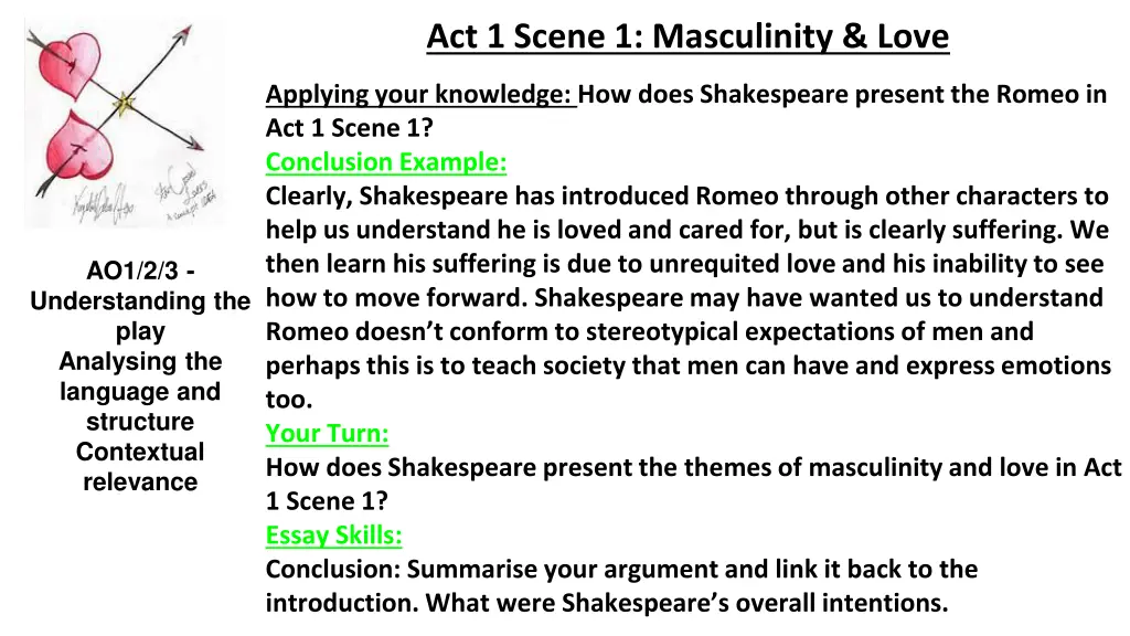 act 1 scene 1 masculinity love 6