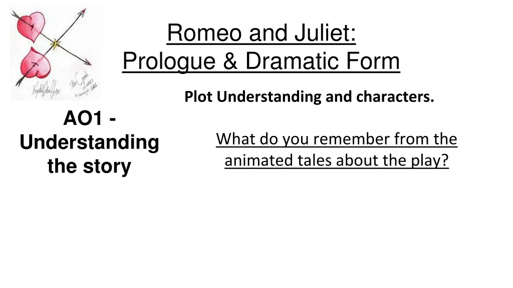romeo and juliet prologue dramatic form