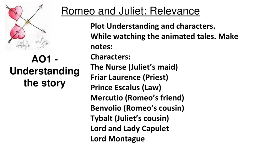 romeo and juliet relevance 3