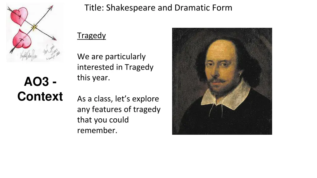 title shakespeare and dramatic form 2