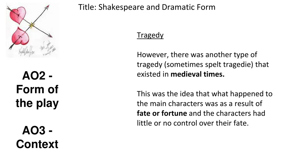 title shakespeare and dramatic form 4