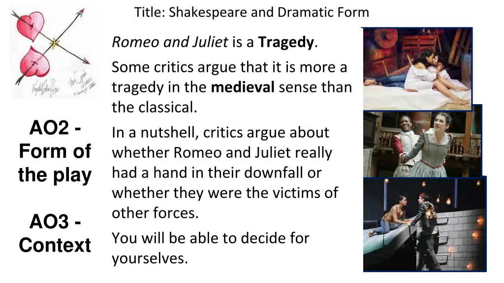 title shakespeare and dramatic form 5