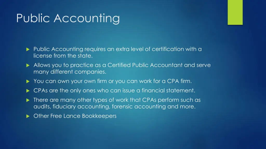public accounting