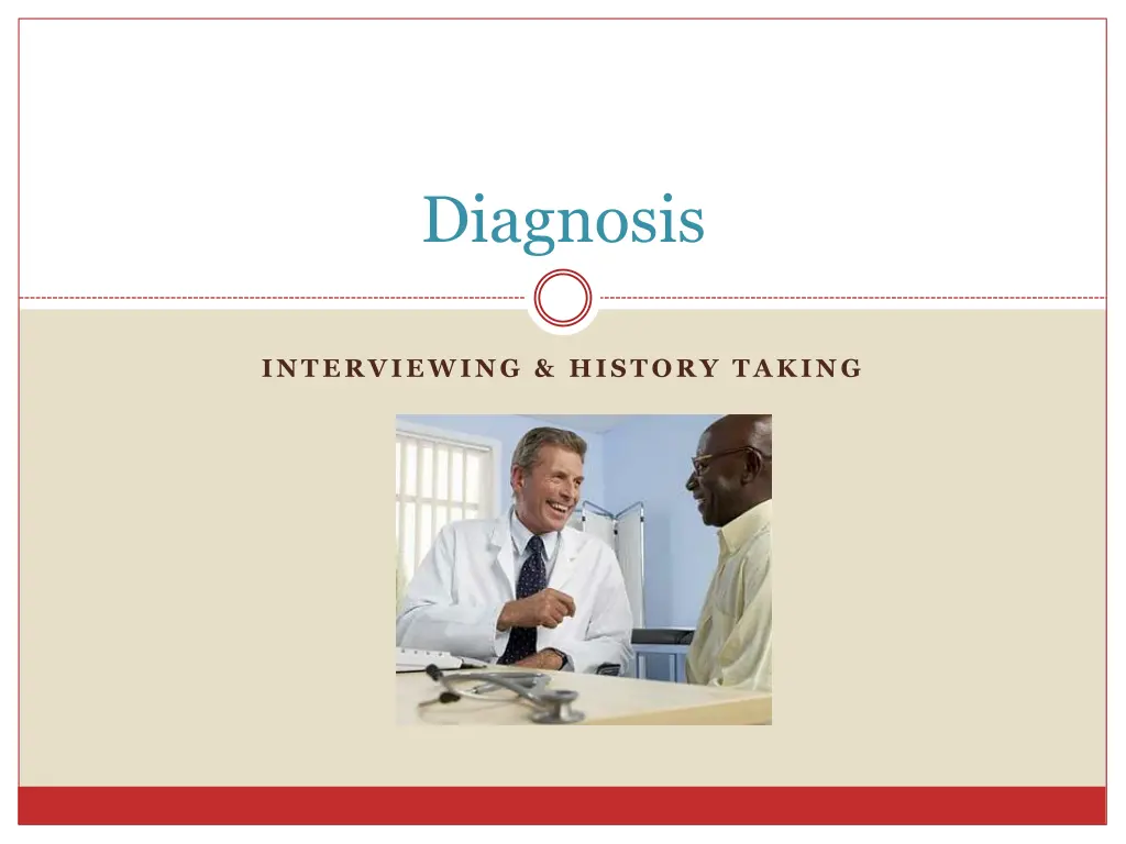 diagnosis