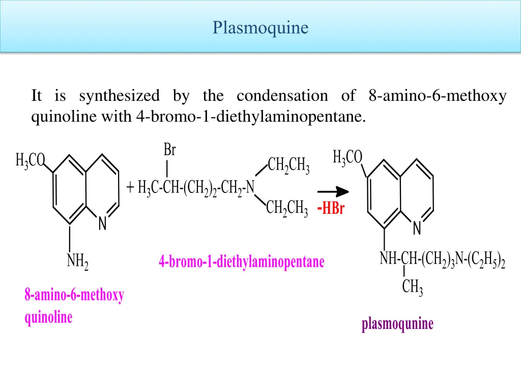 plasmoquine