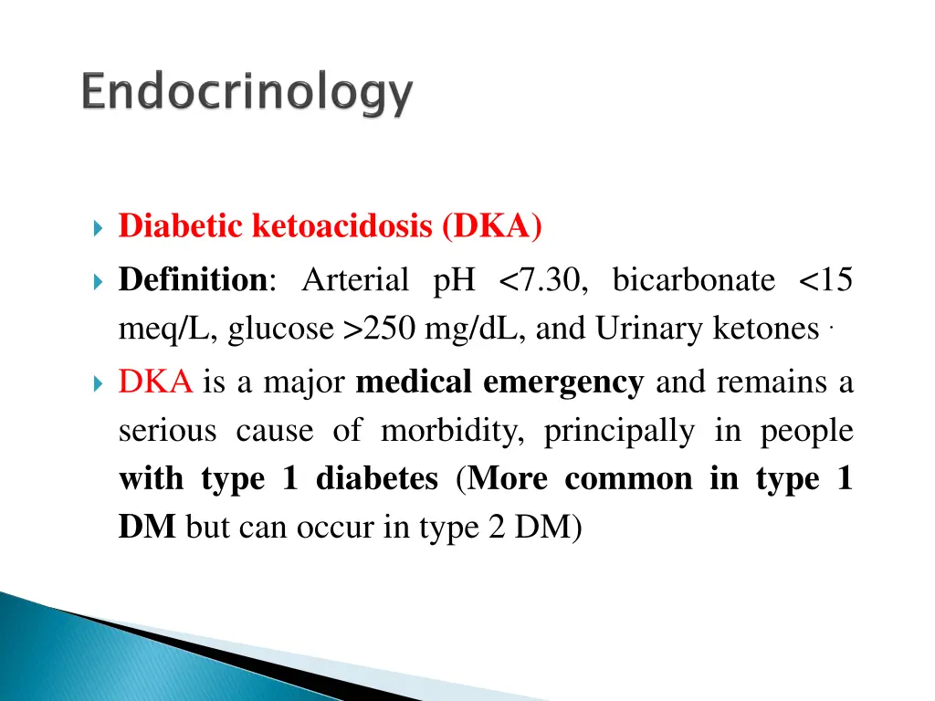 diabetic ketoacidosis dka