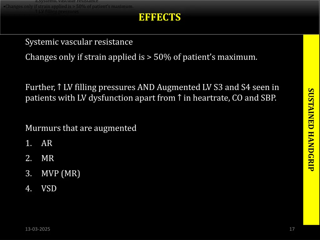 a systemic vascular resistance
