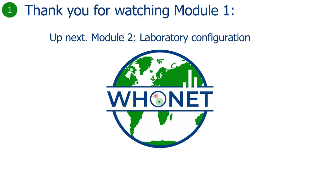 thank you for watching module 1