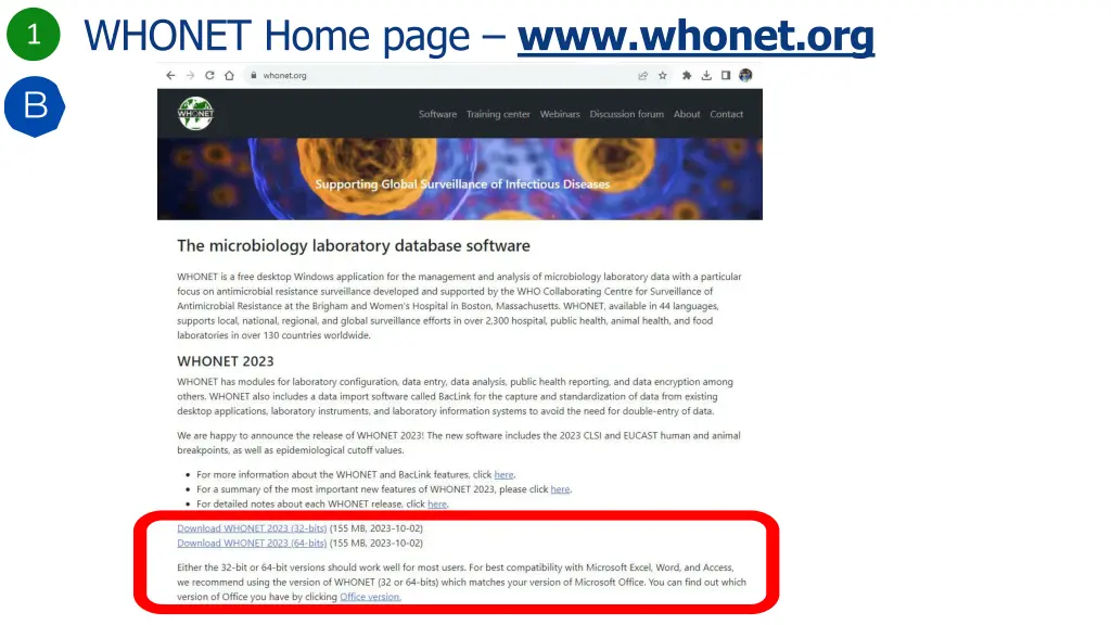 whonet home page www whonet org